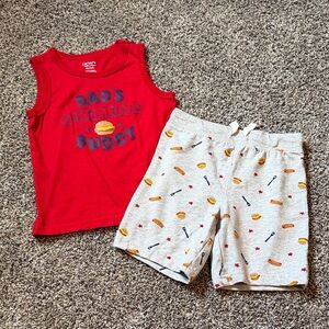 Dad's Grilling Buddy Outfit 4T